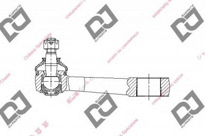 DJ PARTS dp1002 -  Сошка рулевого управления